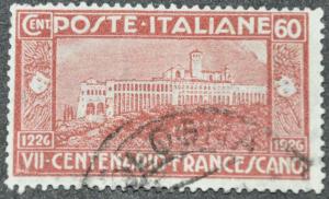 DYNAMITE Stamps: Italy Scott #180  USED