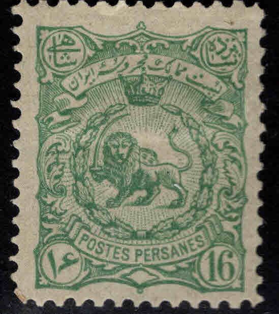 IRAN Scott 112 MH* 1898 stamp