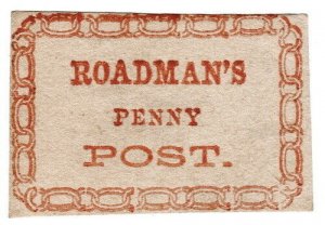 (I.B) US Local Post : Roadman's Penny Post