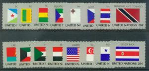 U.N. New York Scott 350-365 VF MNH