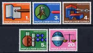 PAPUA NEW GUINEA - 1967 - Higher Education - Perf 5v Set - Mint Never Hinged