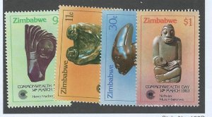 Zimbabwe  Mnh S.C 458-461