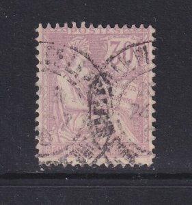 France, Scott 137 (Yvert 128), used