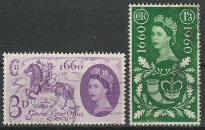 1960 GB Great Britain Very Fine Used Set A5628-