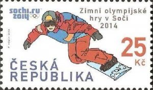 Czech Republic 2014 XXII Olympic Winter Games in Sochi Olympics Stamp MNH