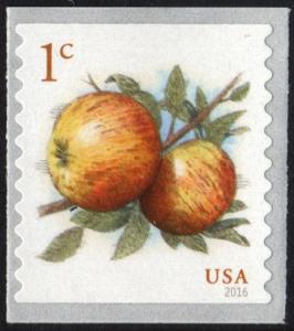 SC#5037 1¢ Apples Coil Single (2016) SA