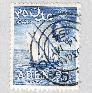 Aden 52 Used Dhow bopat 1953 (BP60721)