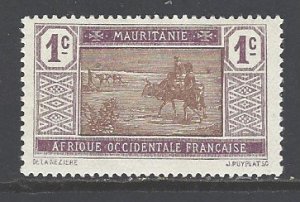 Mauritania Sc # 18 mint hinged (RS)