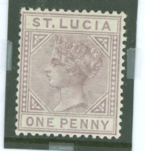 St. Lucia #29a Unused Single