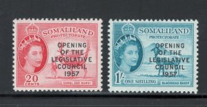 Somaliland 1960 Opening Legislative Council Overprint 20c Scott # 140 MNH