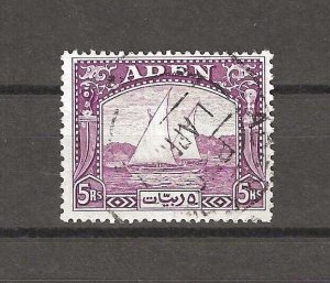 ADEN 1937 SG 11 USED Cat £160