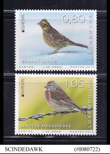 LUXEMBOURG - 2019 EUROPA / BIRDS - 2V - MINT NH