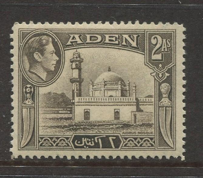 ADEN - Scott 20 - KGVI Definitive Issue - 1938 - MNH - Single 2a Stamps