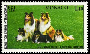 Monaco 1981 Dogs Scott #1285 Mint Never Hinged