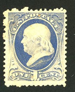 U.S. #206 MINT NG