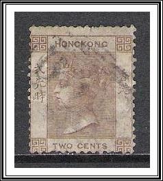Hong Kong #8a Queen Victoria Used