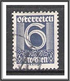 Austria #308 Numeral Used
