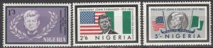 Nigeria #159-61  MNH (K246)