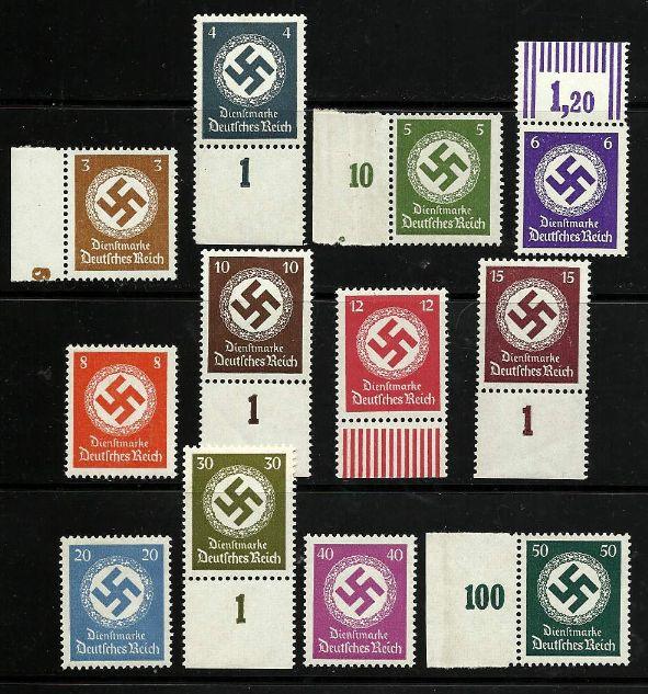 Germany German Occupation Stamps SWASTIKA MNH #MP1400