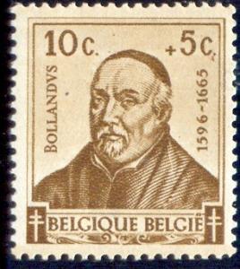 Jean Bolland, Jesuit & Hagiographer Belgium SC#B319 MNH
