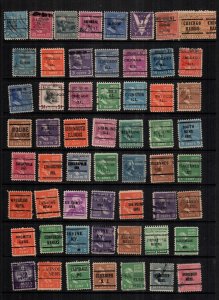 United States  55 used precancels