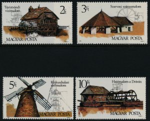 Hungary 3182-5 MNH Old Mills, Windmill
