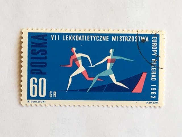 Poland–1962–Single “Sports” stamp–SC# 1080 - CTO