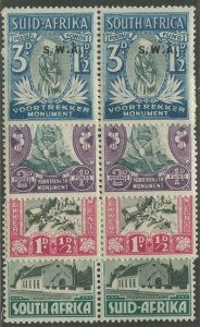 SOUTH WEST AFRICA #B1-B4 MINT SET