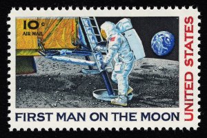 US C76 MNH VF 10 Cent First Man On The Moon!