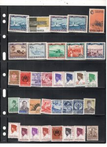 INDONESIA COLLECTION ON STOCK SHEET MINT/USED