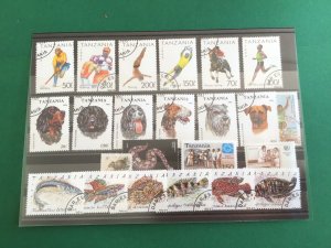 Tanzania Sport Dogs Fish Stamps R43569