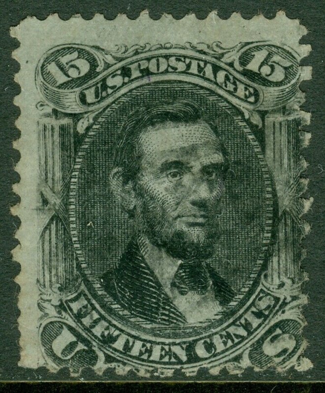 EDW1949SELL : USA 1868 Scott #91 Used. PSAG Certificate. Catalog $700.00.