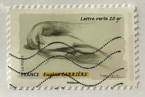 France 2015 Scott 4754 used - Hand gesture, sketch by Eugène Carrière