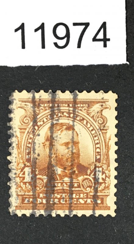 MOMEN: US STAMPS # 303 XF USED LOT #11974