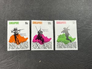 SINGAPORE # 119-121--MINT NEVER/HINGED----COMPLETE SET-----1970