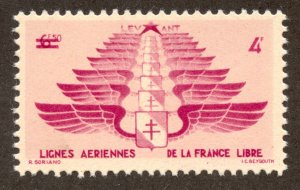 Syria Scott MC9 MNHOG - 1942 Military Air Posts, Free French Administration