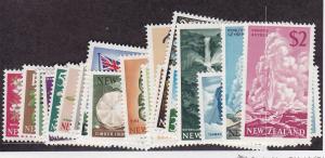 New Zealand scott # 382 - 404 Set VF mint never hinged scv $ 120 ! see pic !