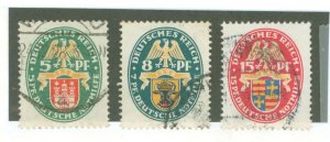 Germany #B23-B25 Used Single (Complete Set)