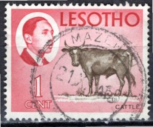 Lesotho; 1967: Sc. # 26: Used Single Stamp