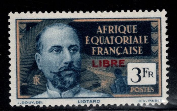 French Equatorial Africa Scott 118 MH* 1940 stamp