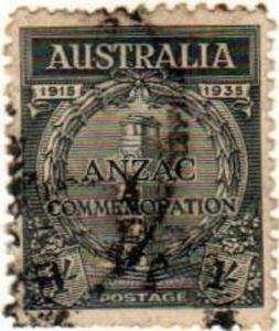 Australia Scott 151 Used (Catalog Value $52.50)