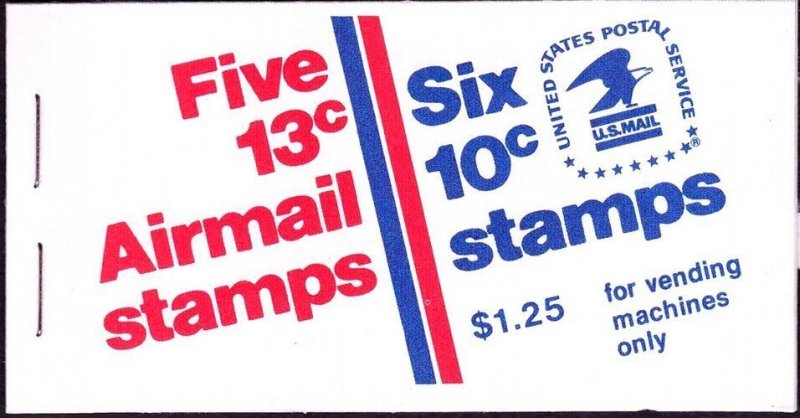 Scott BK126 US Stamp Booklet Pane Lot (2x)1974 MNH