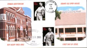 #3812 Roy Acuff Homespun FDC