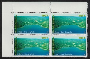 New Caledonia Tourism 100f Corner Block of 4 2004 MNH SG#1337 MI#1350