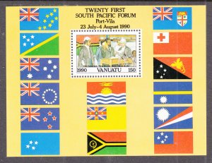 Vanuatu 529 Souvenir Sheet MNH VF
