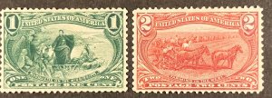 US Scott# 285-6 MVLH VF OG