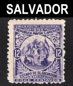 El Salvador Scott 182 wtmk 117 F+ mint OG NH. 1st issue.  FREE...