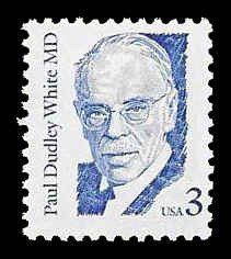 PCBstamps   US #2170 3c Dr. Paul D. White, MNH, (11)