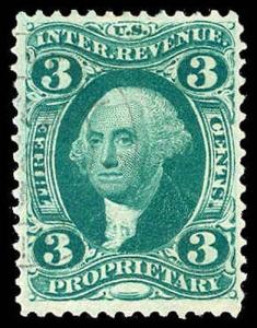 U.S. REV. FIRST ISSUE R18c  Used (ID # 74898)