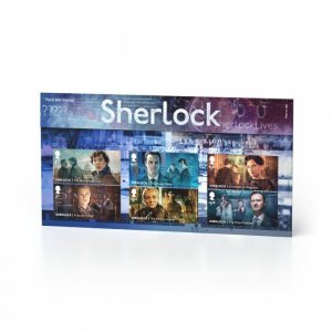 Royal Mail - Sherlock - Presentation Pack - With UV light details - MNH